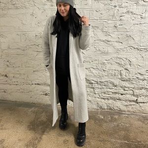 Aritzia merino wool coat